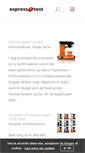 Mobile Screenshot of espressotest.dk
